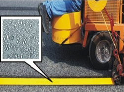 Road marking glass beads