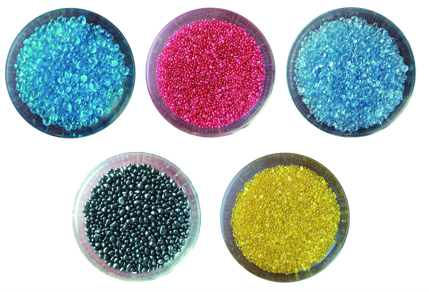 Color Glass beads